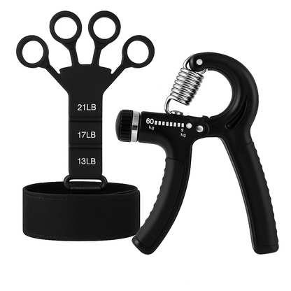 Pack of 2 , hand gripper without counter and finger gripper