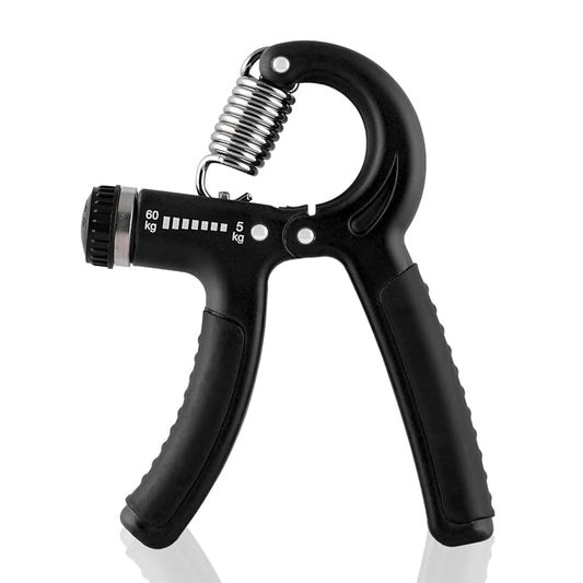 Hand gripper and strengthener without counter